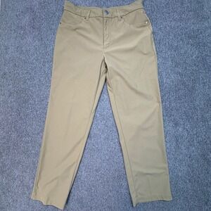 VRST Limitless 5-Pocket Slim Fit Pants Mens 33x30 (fits 32x27.5) Khaki Stretch